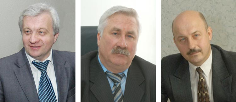 В.Мирошниченко, В.Ельчанинов, А.Гусаков В.Мирошниченко, В.Ельчанинов, А.Гусаков